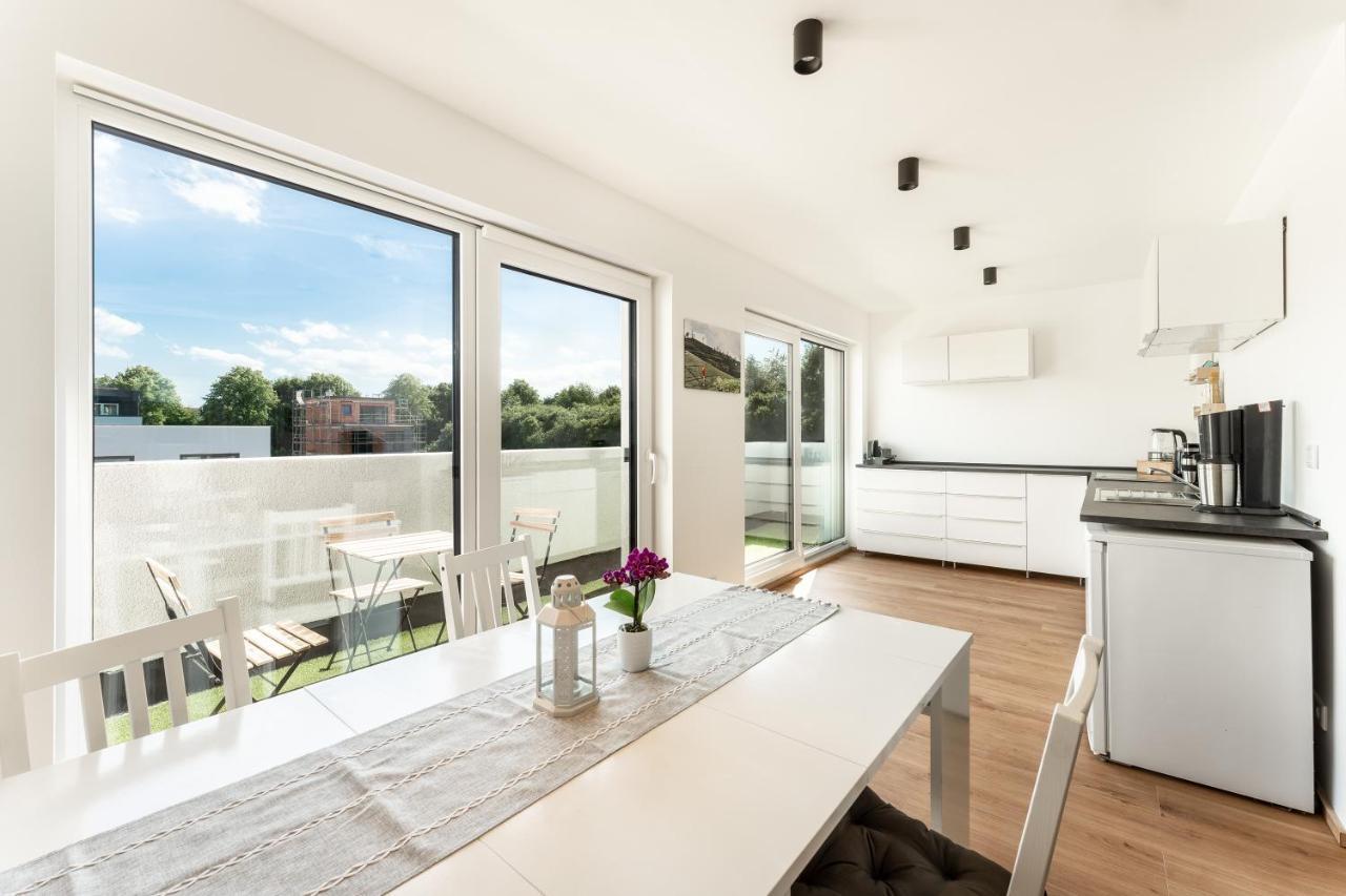 Sternenhimmel Penthouse: Cozy City Retreat with Boxspring Bed Apartment Kassel Exterior photo